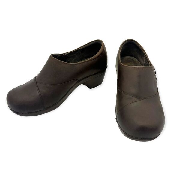 Dansko Stacie Professional Leather Clogs Mules size 40 - Picture 10 of 14